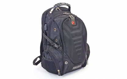 Рюкзак городской VICTOR 7611 (PL, р-р 47x31x21см, черный)