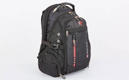 Рюкзак городской VICTOR 6910 (PL, р-р 48x20x30см, черный)